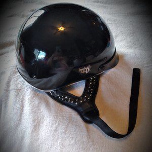 HARLEY DAVIDSON Black XXL Mens Helmet. NWOT